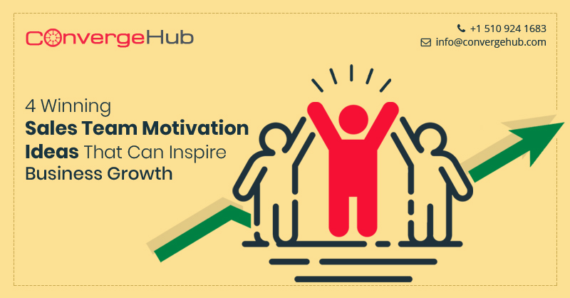 4 idées gagnantes de motivation d'équipe de vente qui peuvent inspirer la croissance de l'entreprise